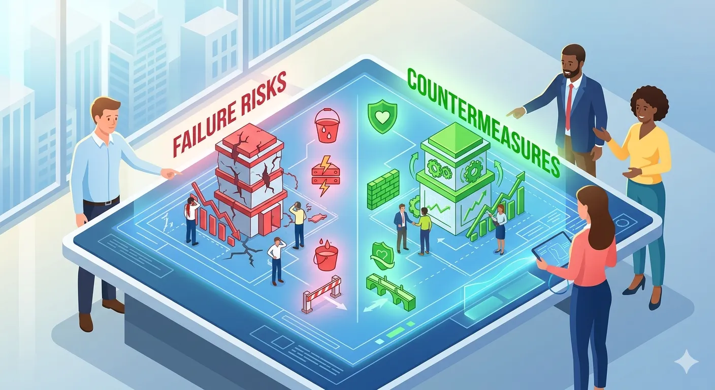 How to Avoid Failure. Threat - Countermeasure